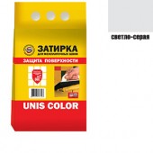 Затирка "Unis Color", 2кг, светло-серая