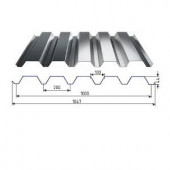 Профнастил С-44 оцинкованный, 12000*1047*0,7мм