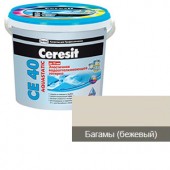 Затирка водоотталкивающая "Ceresit СЕ-40", 2кг, "Багама"