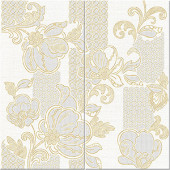 Панно керамическое настенное "Illusio Beige Pattern"  630*630мм