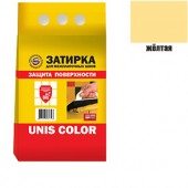 Затирка "Unis Color", 2кг, жёлтая