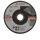 Круг "Bosch" отрезной по металлу, 125*1*22,2мм "Standard for Inox Rapido"