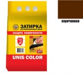 Затирка "Unis Color", 2кг, коричневая