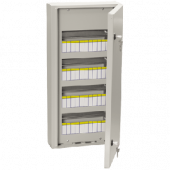 Корпус металлический "ЩРн-48з-0" 74 У2, на 48 модулей с замком, навесной IP54 670*330*120мм "ИЭК"